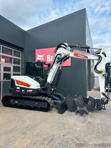 Minikoparka BOBCAT E 88 - Verstellausleger / 0 % Finanzierung