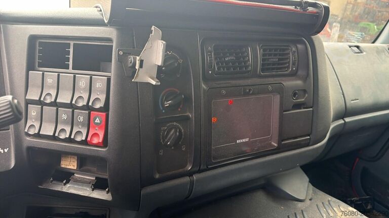 Plattformanhänger Renault Premium 340 (POMPE MANUELLE / MANUAL PUMP / PLA...