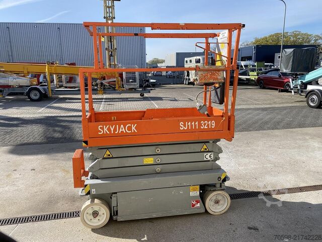 2003 Skyjack SJIII-3219, ψαλιδωτό ανυψωτικό, 8 μέτρα Skyjack SJIII-3219, Schaarhoogwerker, 8 meter