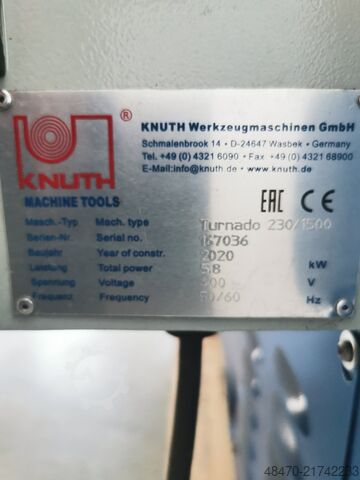 Univerzalni strug Knuth Turnado 230 x 1500