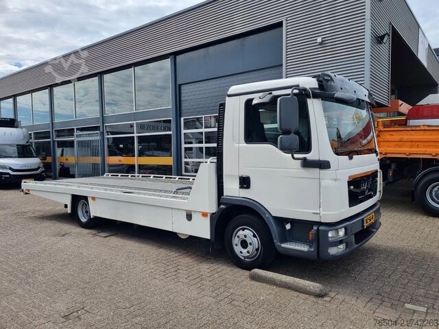 Bestelwagen autodrager MAN TGL 8.180 TIJHOF Abschlepp 7.5t MMAT 18750kg 6...