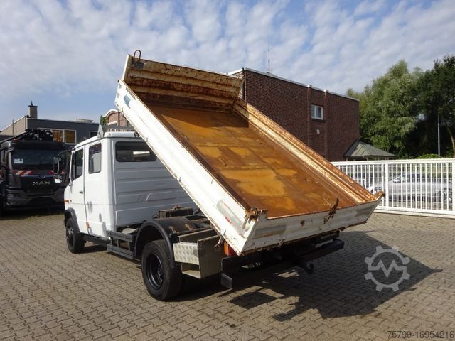 Driezijdige kipper bestelwagen MERCEDES-BENZ 816D Doppelkabine MEILLER 3Skipper