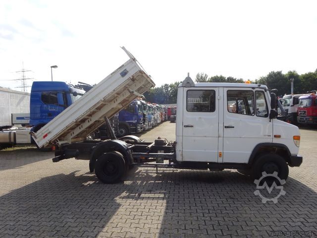 Driezijdige kipper bestelwagen MERCEDES-BENZ 816D Doppelkabine MEILLER 3Skipper