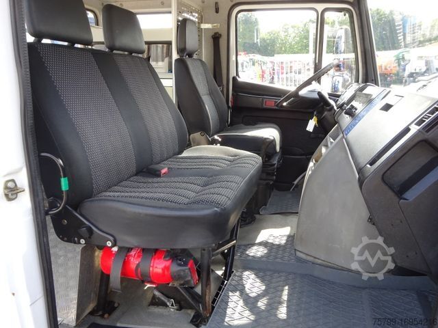 Driezijdige kipper bestelwagen MERCEDES-BENZ 816D Doppelkabine MEILLER 3Skipper