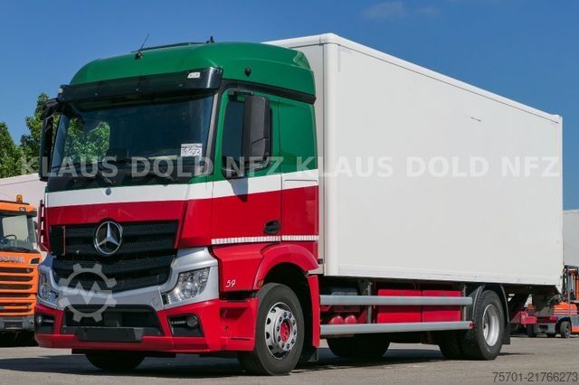 Sandučar kamion MERCEDES-BENZ Actros 1842 Koffer Vollluft LBW Kamera