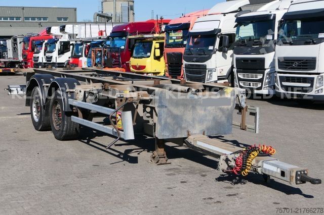 Lastväxlarsläp  Tandem BDF Wechselfahrgestell SAF-Achsen