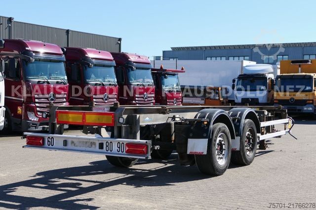 Lastväxlarsläp  Tandem BDF Wechselfahrgestell SAF-Achsen