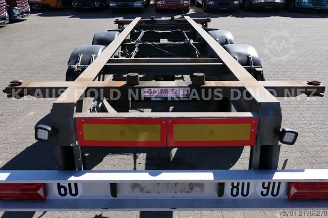 Lastväxlarsläp  Tandem BDF Wechselfahrgestell SAF-Achsen