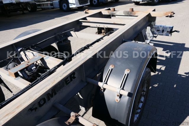 Lastväxlarsläp  Tandem BDF Wechselfahrgestell SAF-Achsen