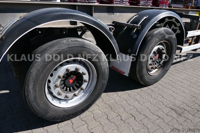 Lastväxlarsläp  Tandem BDF Wechselfahrgestell SAF-Achsen