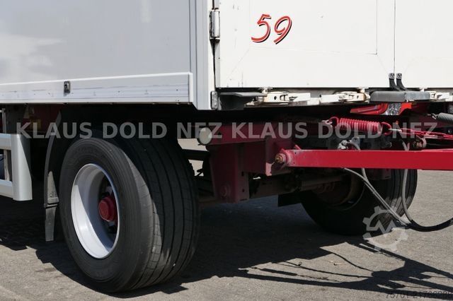 Remorcă carosată SPIER AGL 290 Koffer 47m³ Durchladeeinrichtung LBW