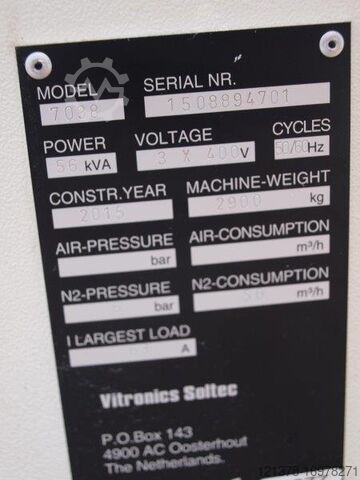 SMD Reflow Ofen Vitronic Soltec 1040N