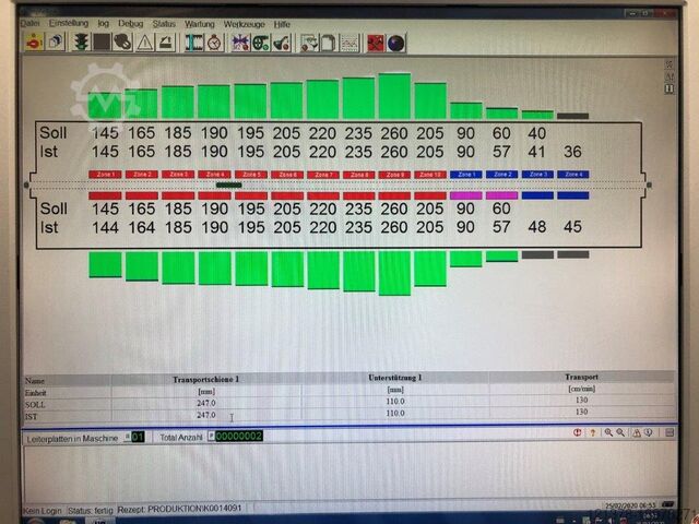 SMD reflow-oven Vitronic Soltec 1040N