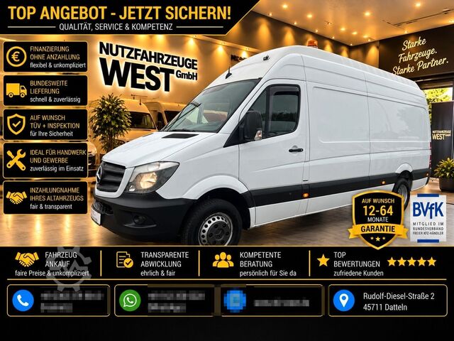 Furgão de teto alto MERCEDES-BENZ Sprinter 416 XXL Werkstatt*Automatik*Garantie