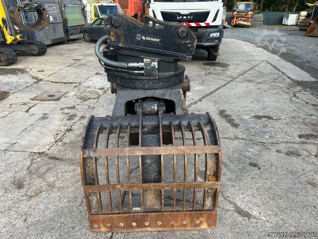  CATERPILLAR G 324 / Oil Quick OQ 70-55 / Sortier Greifer