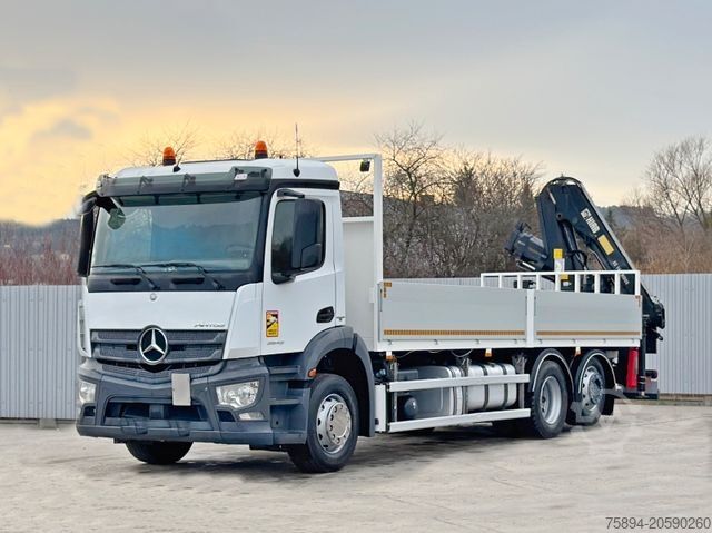 Grúa montada en camión MERCEDES-BENZ ANTOS 2543* HIAB 144 BS - 2 HIDUO /FUNK