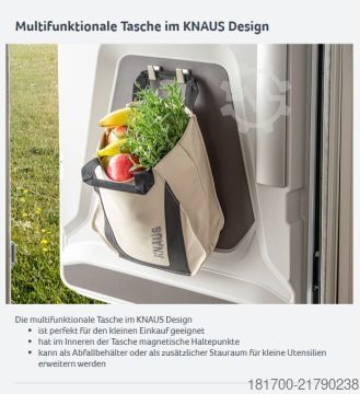Semi-integrated camper Knaus L!VE WAVE 650 MEG Black Selection *TraumMobil*Automatik*Schwarz*