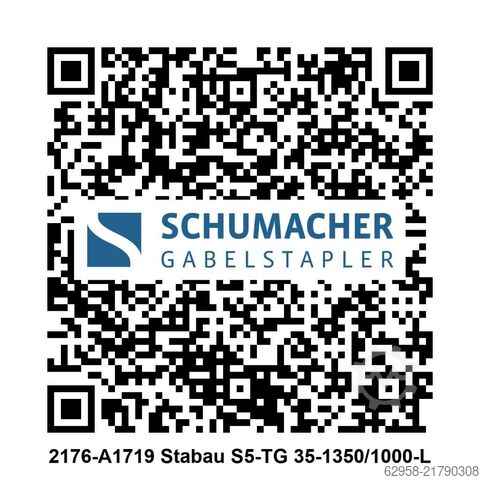 Hydraulic Telescopic Fork Arms Stabau S5-TG 35-1350/1000-L