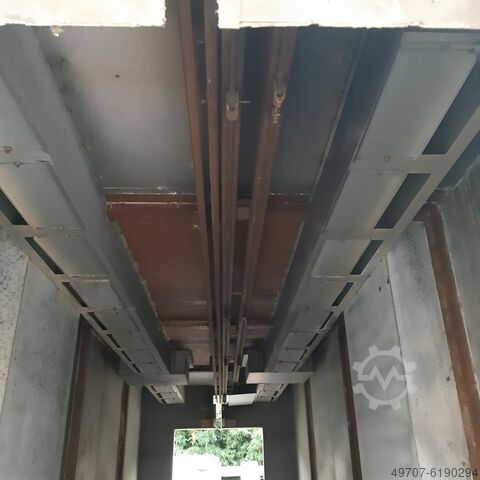 Met gas gestookte verf-oven Elektroszinter 1200 x 1200 mm, 170-220 ° C