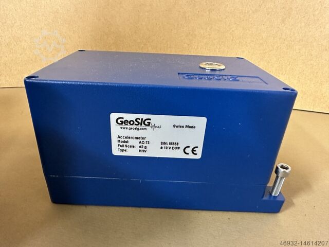 Trillingssensor met meetkast Geosig GMSplus-IP67