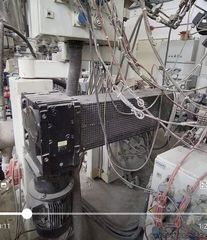 Együttfutó ikercsigas extruder REIFENHÄUSER RZE 85 41:D