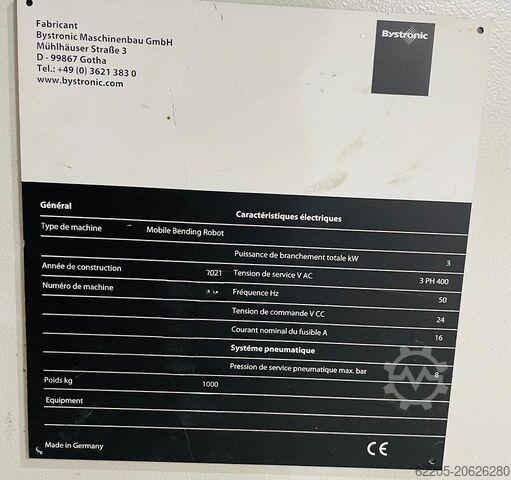 2021 BYSTRONIC Xpert 40/1030 + MBR (Robot) BYSTRONIC Xpert 40/1030 + MBR (Robot)