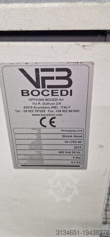 Palletiseerlijn Bocedi Shrink Hood