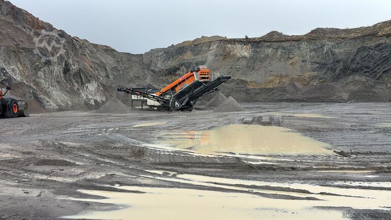 Εργοστάσιο θραύσης Polygonmach PTS155   1500x5000mm  3 decks  track screen