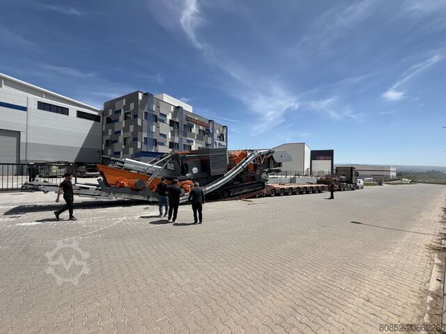 Εργοστάσιο θραύσης Polygonmach PTV800  track mounted vertical shaft impactor
