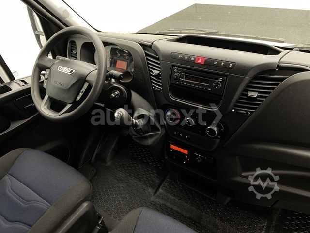 Gardinsided kassevogn IVECO Daily 70C18H DoKa *Werkstatt* LBW+7-SITZE (5268)