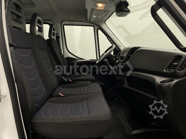 Gardinsided kassevogn IVECO Daily 70C18H DoKa *Werkstatt* LBW+7-SITZE (5268)