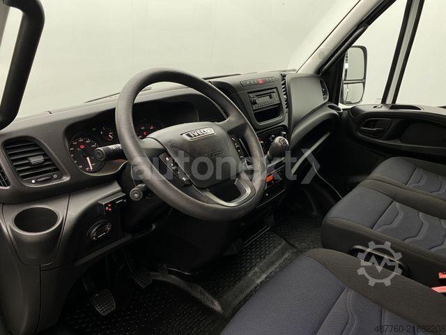 Gardinsided kassevogn IVECO Daily 70C18H DoKa *Werkstatt* LBW+7-SITZE (5268)
