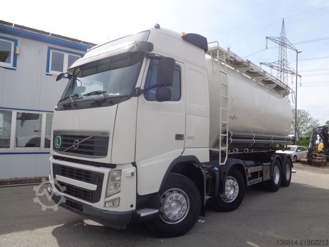 Φορτηγό ειδικού σκοπού VOLVO FH420 8x4 BB Spitzer Silo 23 cbm VEB EU5