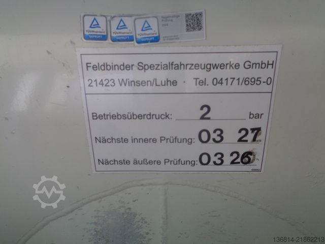 Φορτηγό ειδικού σκοπού VOLVO FH420 8x4 BB Spitzer Silo 23 cbm VEB EU5