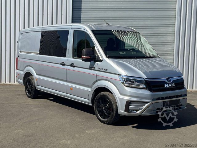 Furgão de teto alto MAN TGE 3.200 L3H2 MIXTO 4x4 Individual S ACC STHZ