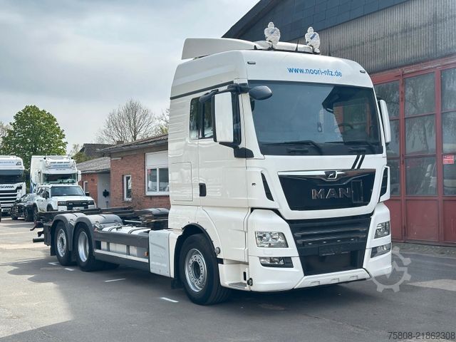 Felépítménycserélő teherautó MAN TGX 26.460 XLX BDF Multi 2 Tanks Intarder ACC