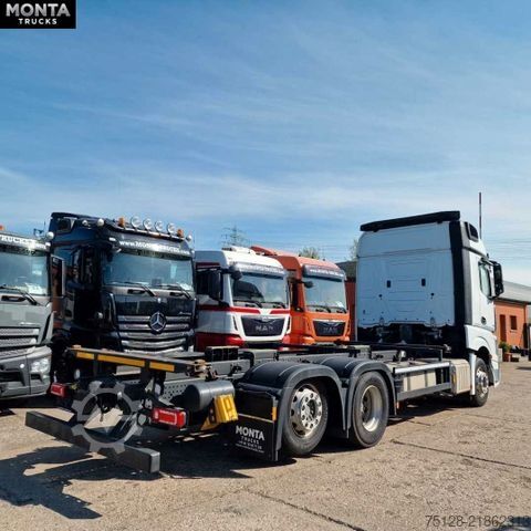 Felépítménycserélő teherautó MERCEDES-BENZ 2545 BDF, Euro6, Retarder,Liftachse,AHK,SOLOStar