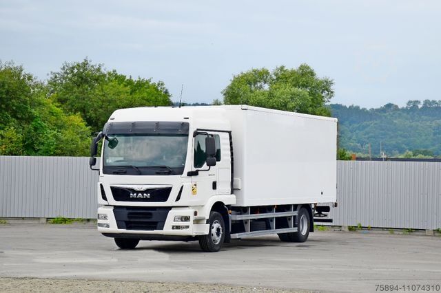 Vrachtwagen met bakwagen MAN TGM 12.290* KOFFER 6,00 m * TOPZUSTAND