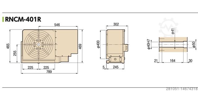 Cabezal divisor TSUDAKOMA RNCM