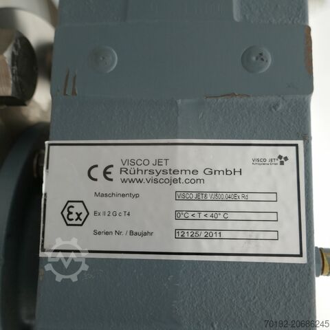 956 liters mobil, opvarmelig/kølelig røreværkstank af V4A med bægeromrører. Pharma-Planung u. Anlagenbau GmbH B0059