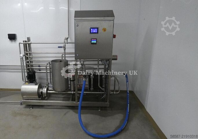 Arsopi pastorizzatore latte HTST 500 L/h con auto-riscaldamento ARSOPI & DMUK 500 L