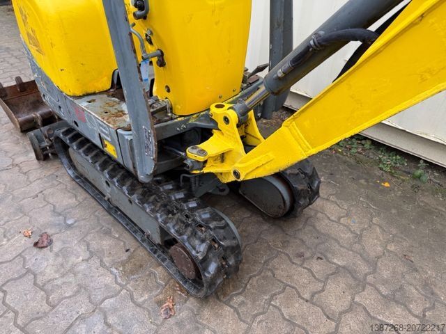 Mini excavator WACKER Neuson 803 / 2016 BJ / 990 KG / 3 x Löffel