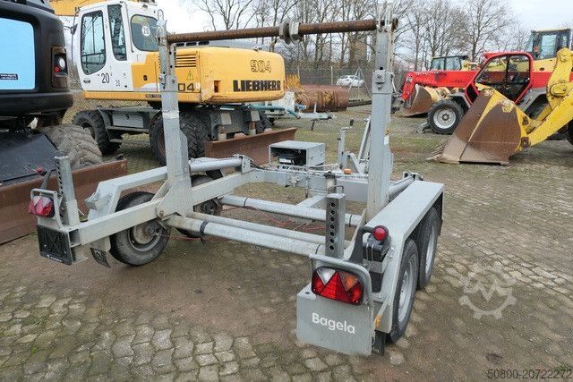 Släpvagn Bagela BKT 27, Kabeltrommel, Tandem, Verzinkt