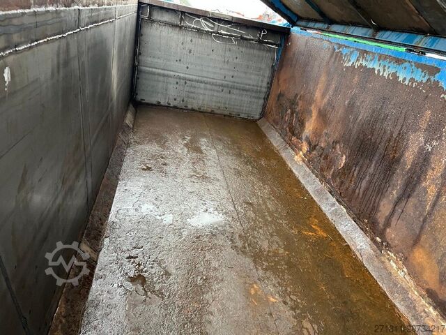 Afzetcontainer  CONTAINER SCARRABILE USATO CON COPERCHIO