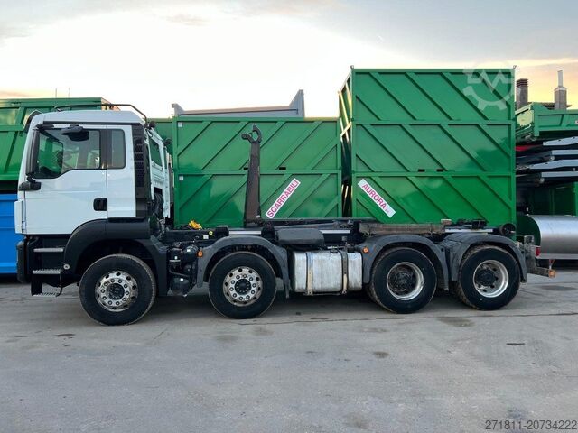Kroklastbil MAN MAN TGS 35.480 SCARRABILE USATO 8X4