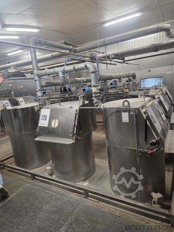 Impianto di dosaggio materie prime AZO grondstof doseer installatie grondstof doseer installatie