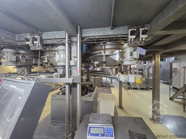 Impianto di dosaggio materie prime AZO grondstof doseer installatie grondstof doseer installatie