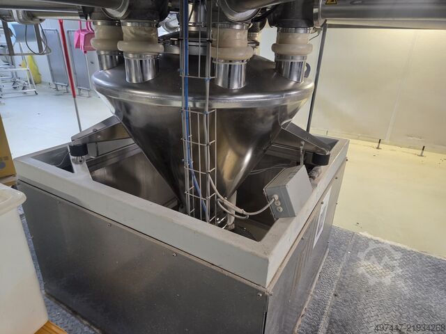 Impianto di dosaggio materie prime AZO grondstof doseer installatie grondstof doseer installatie