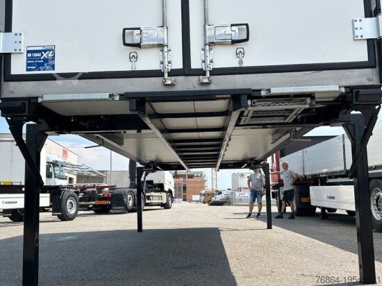 Prikolica sa zamenjivim šasijama KRONE KüHLWECHSELPRITSCHE COOL BOX TK T-800R, 7.30 METER, NEU