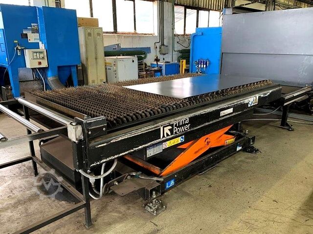 Laser cutting machine Prima Power Platino Faser Optimo 2545